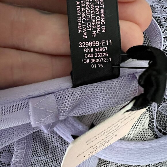 Victoria’s Secret Designer Collection Fairy Corset Size 34 C Lilac Lingerie Sexy - Picture 4 of 9